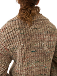 Lovechild 1979 Lola Merino Wool Rich Cardigan, Beige Paella