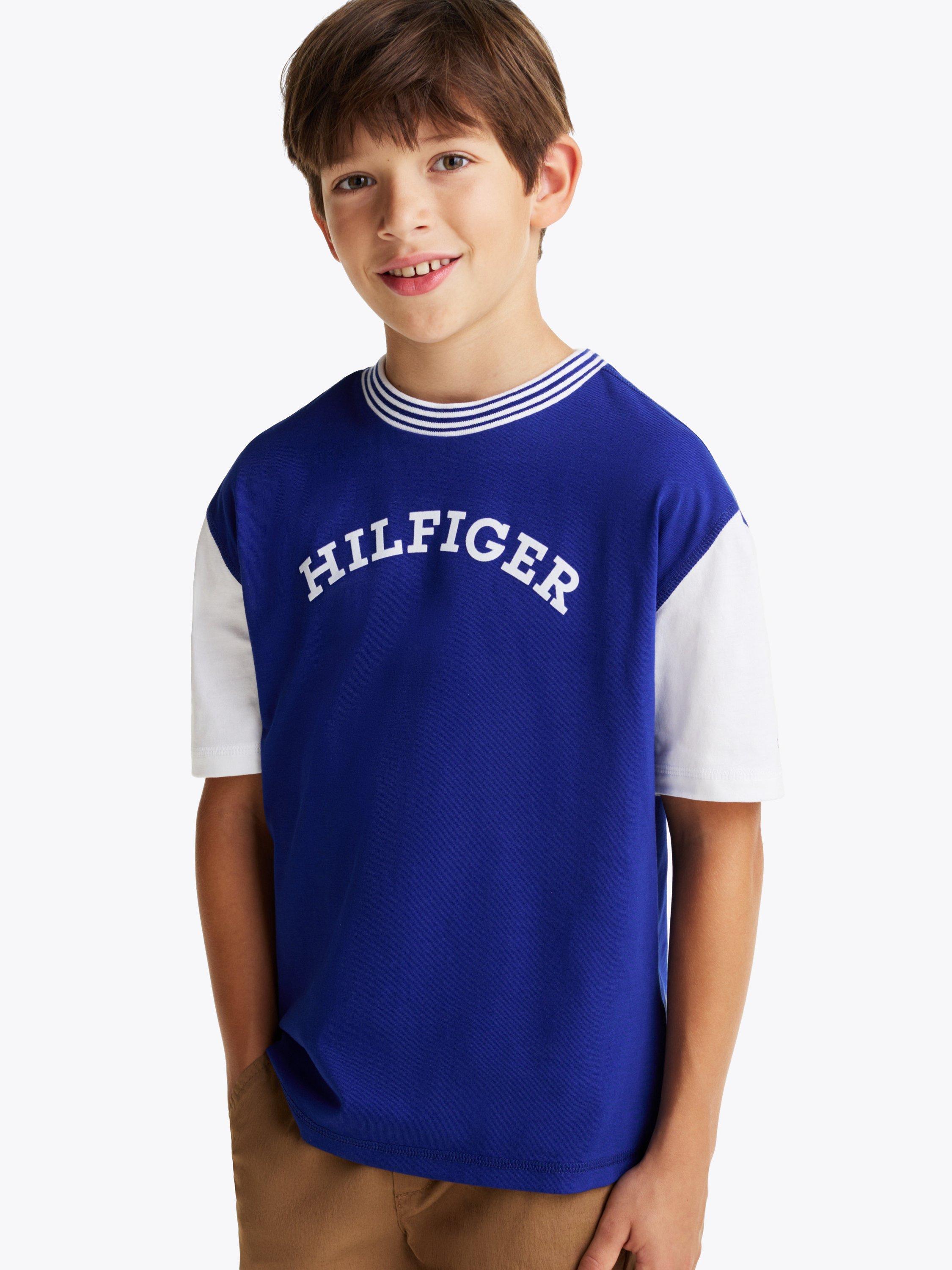 Tommy Hilfiger Archive Graphic T-Shirt, Wedge Blue / White
