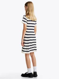 Tommy Hilfiger Kids' Stripe Jumper Dress, Multi - view 2, Multi