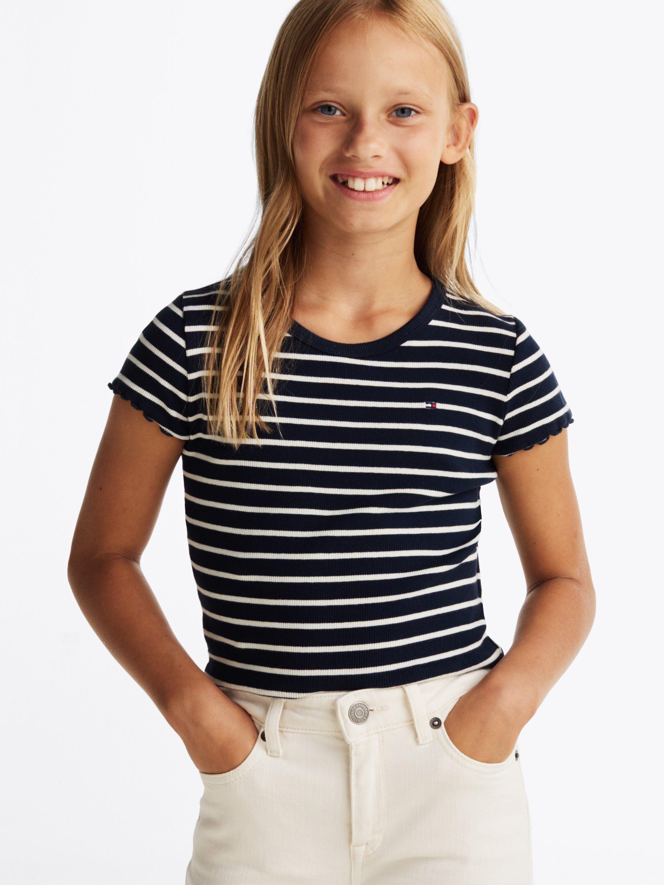 Tommy Hilfiger Kids' Short Sleeve Knit Top