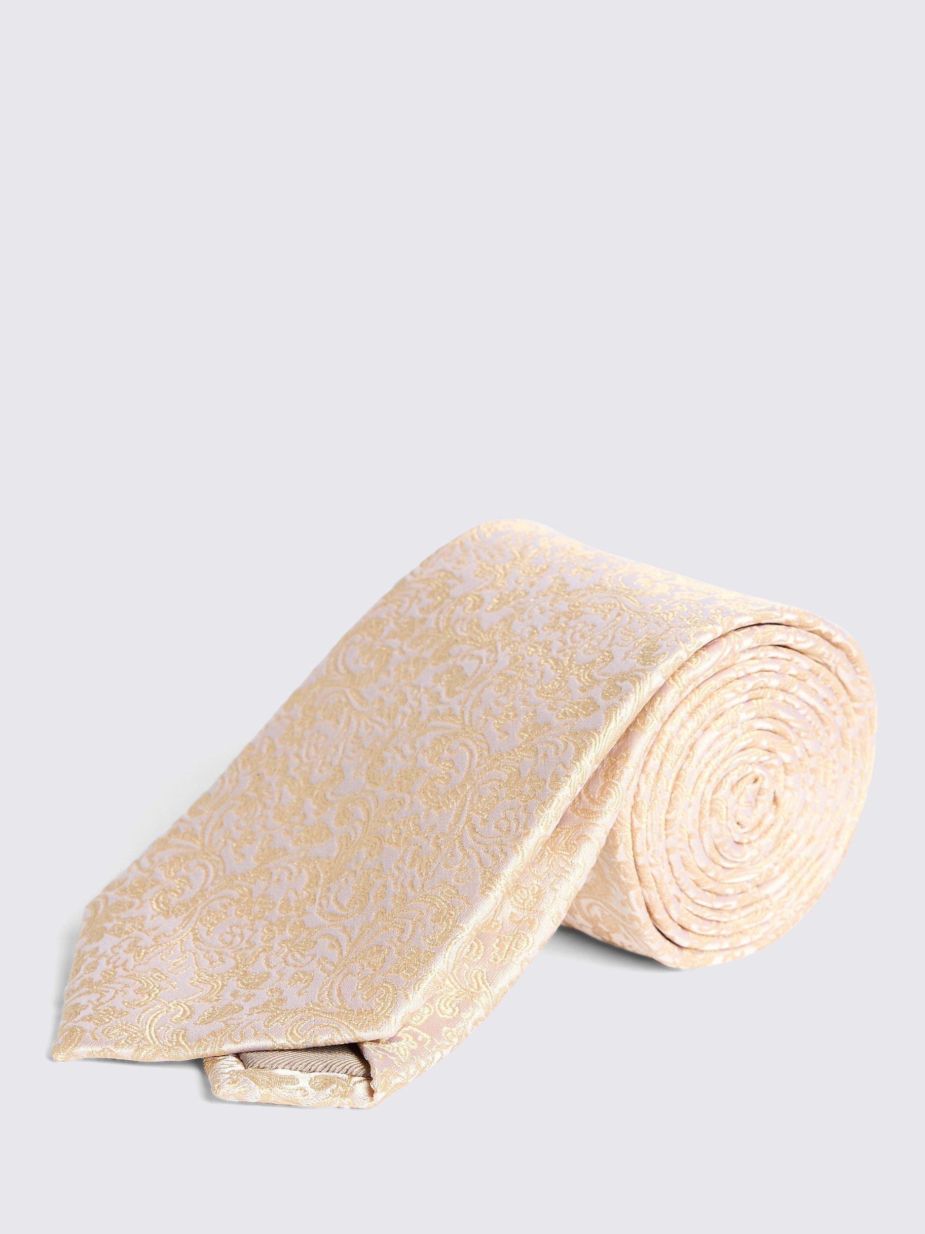 Champagne Floral Tie YLLI One