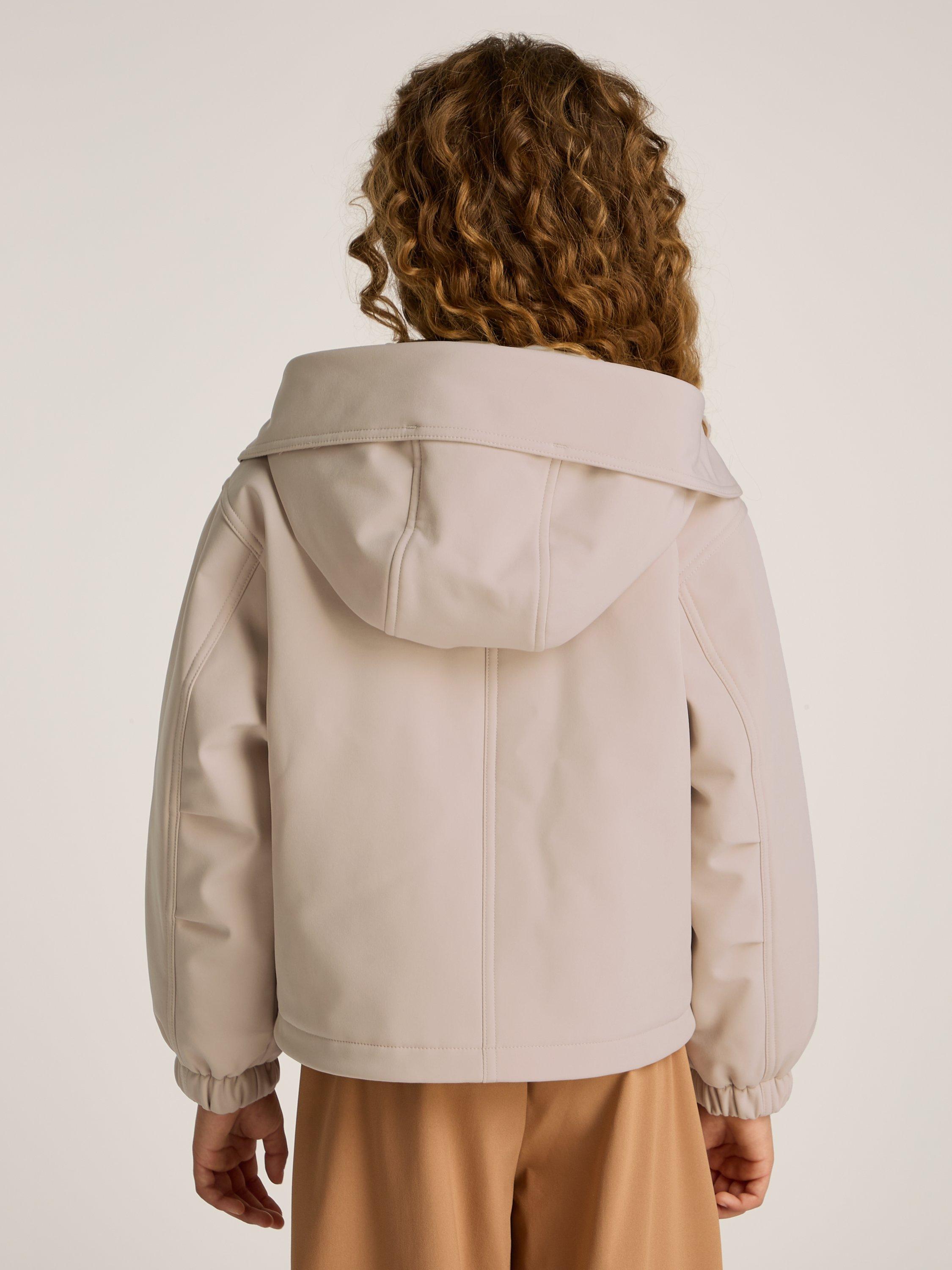 Product image 2 of 5, which shows Calvin Klein Kids' Technical Parka, Chateau Grey, 12 years