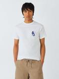 KAVU Rudder Cotton Regular Fit Short Sleeve Print T-Shirt, White