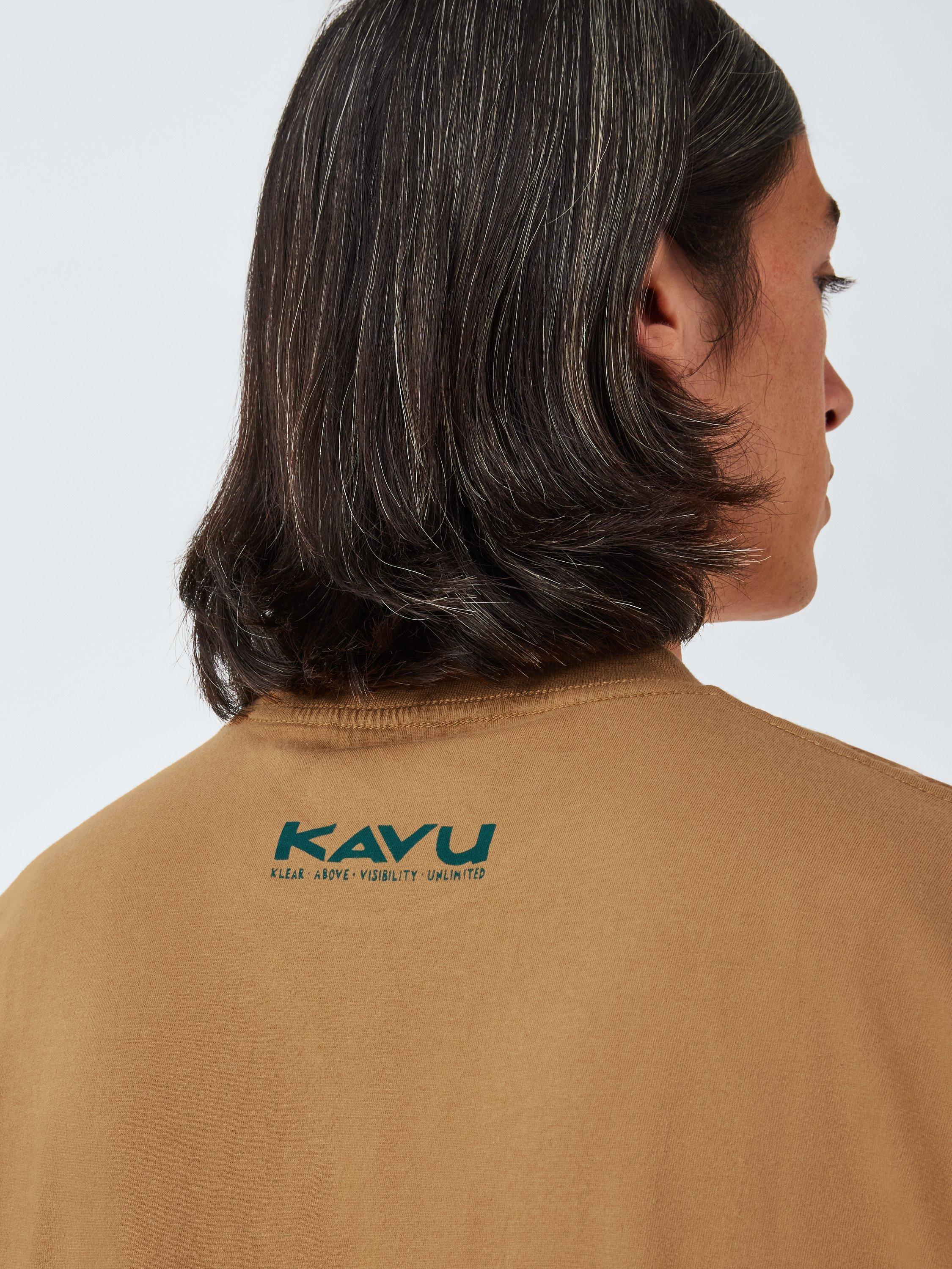 Product image 6 of 6, which shows KAVU Where To Organic Cotton T-Shirt, Basswood, S