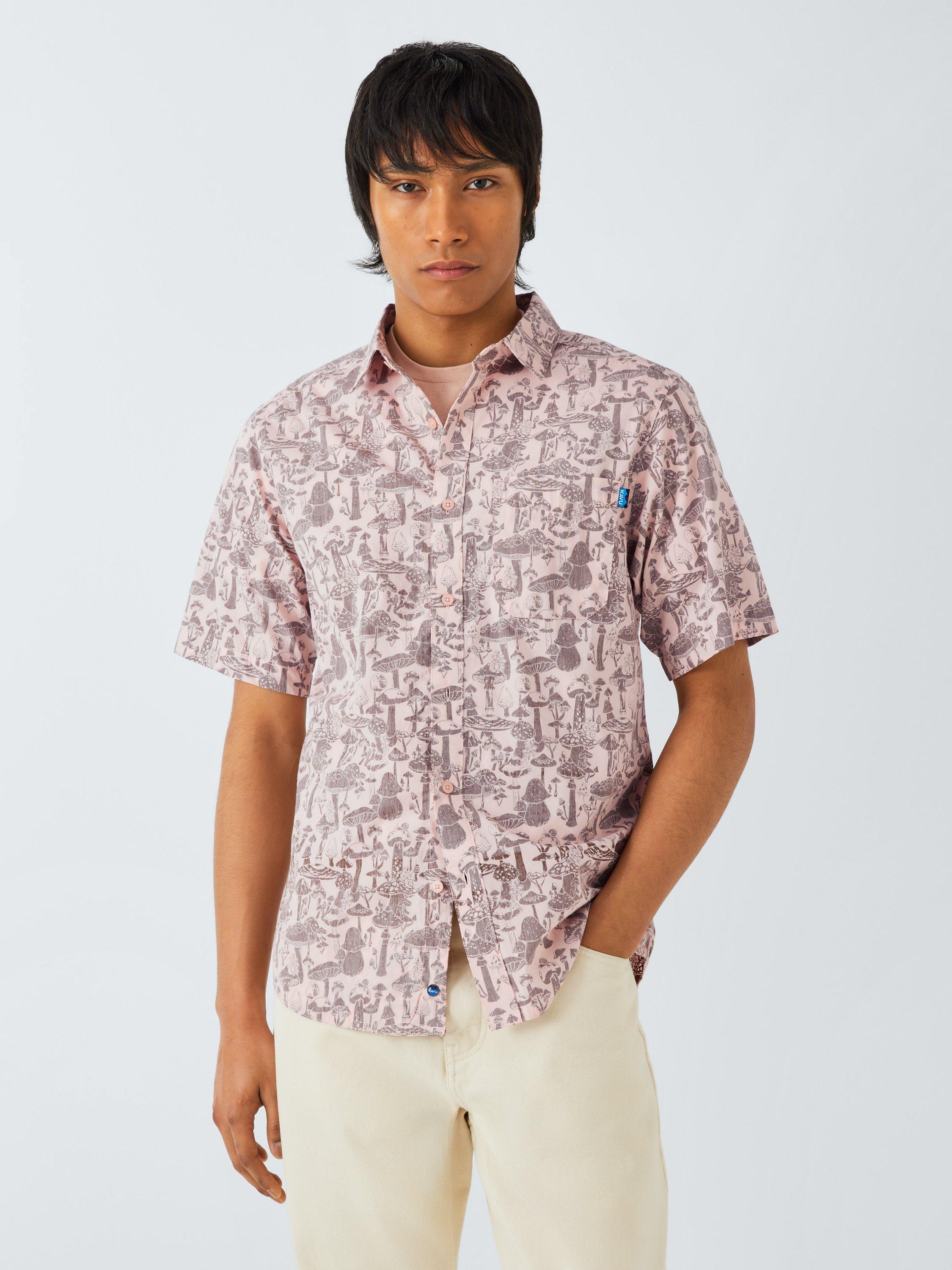 KAVU Topspot Organic Cotton Regular Fit Shirt, I Am Fungi