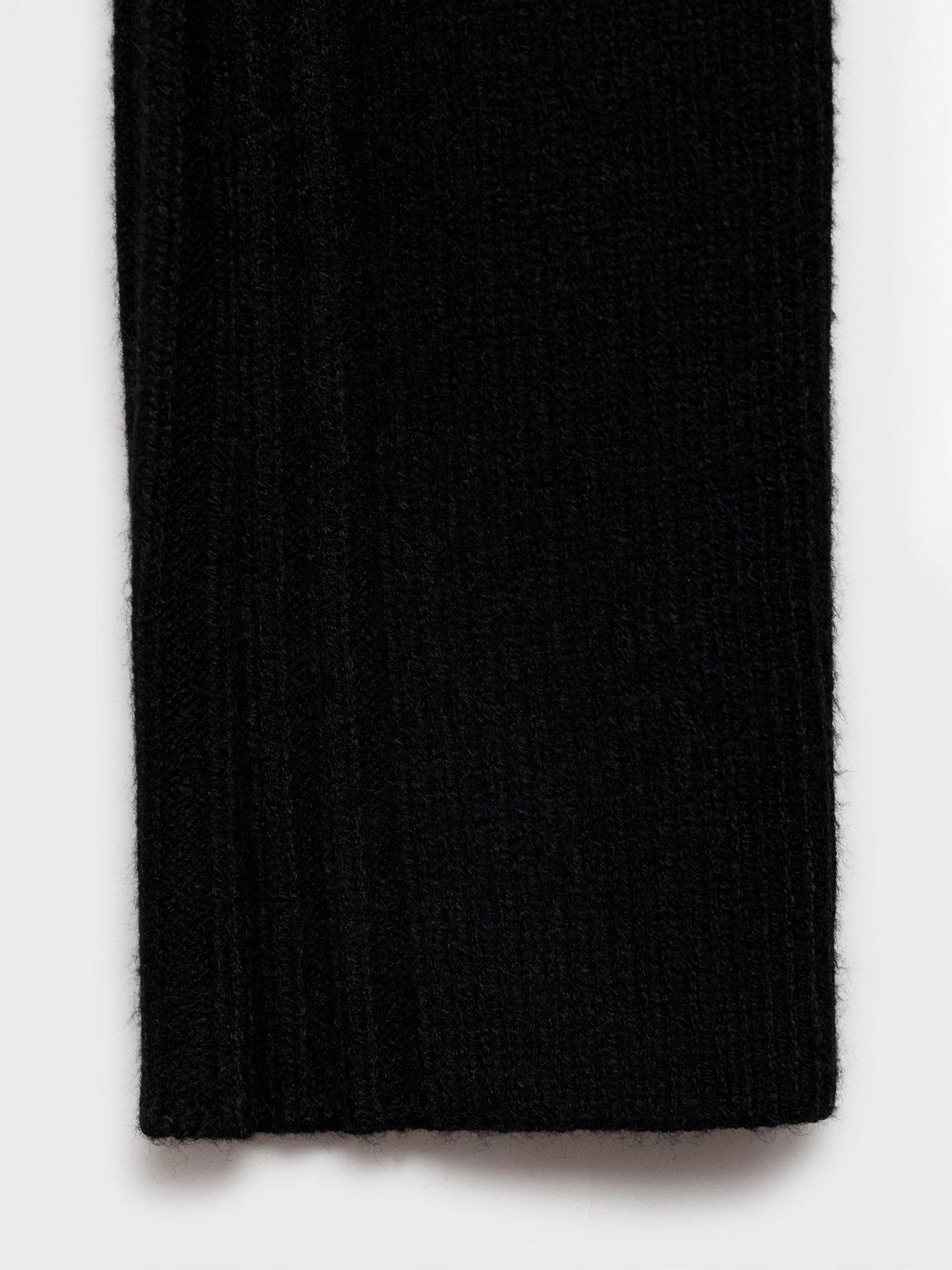 Product image 5 of 8, which shows Mango Zambu Jumper Mini Dress, Black, 16