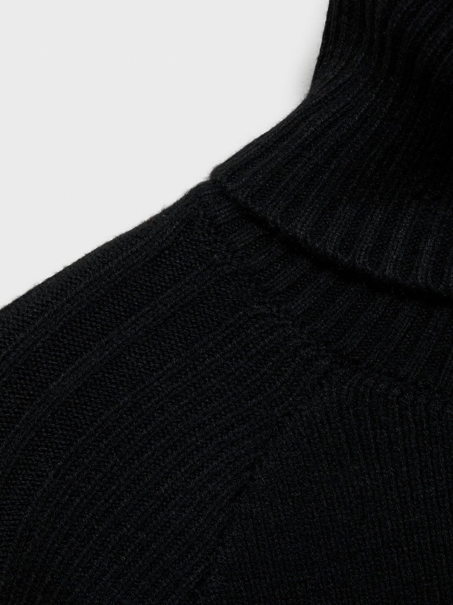 Product image 8 of 8, which shows Mango Zambu Jumper Mini Dress, Black, 16