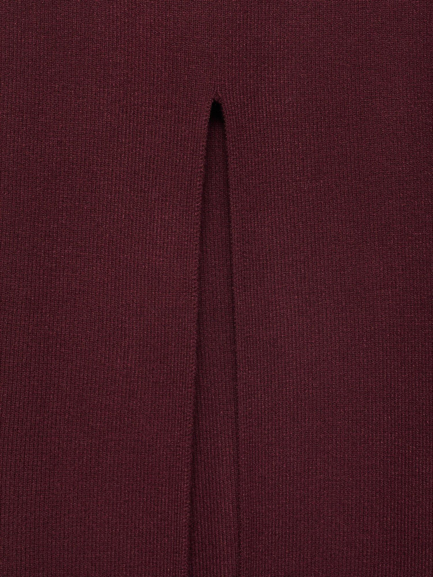 Product image 5 of 8, which shows Mango Moza Skirt, Dark Red, S