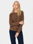 Saint Tropez Mila Cardigan, Light Brown