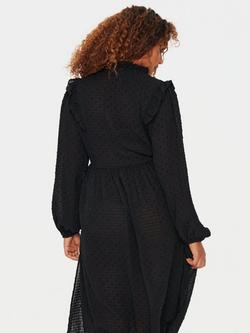 Saint Tropez Bianka Sparkle Spot Dress, Black - view 2, Black