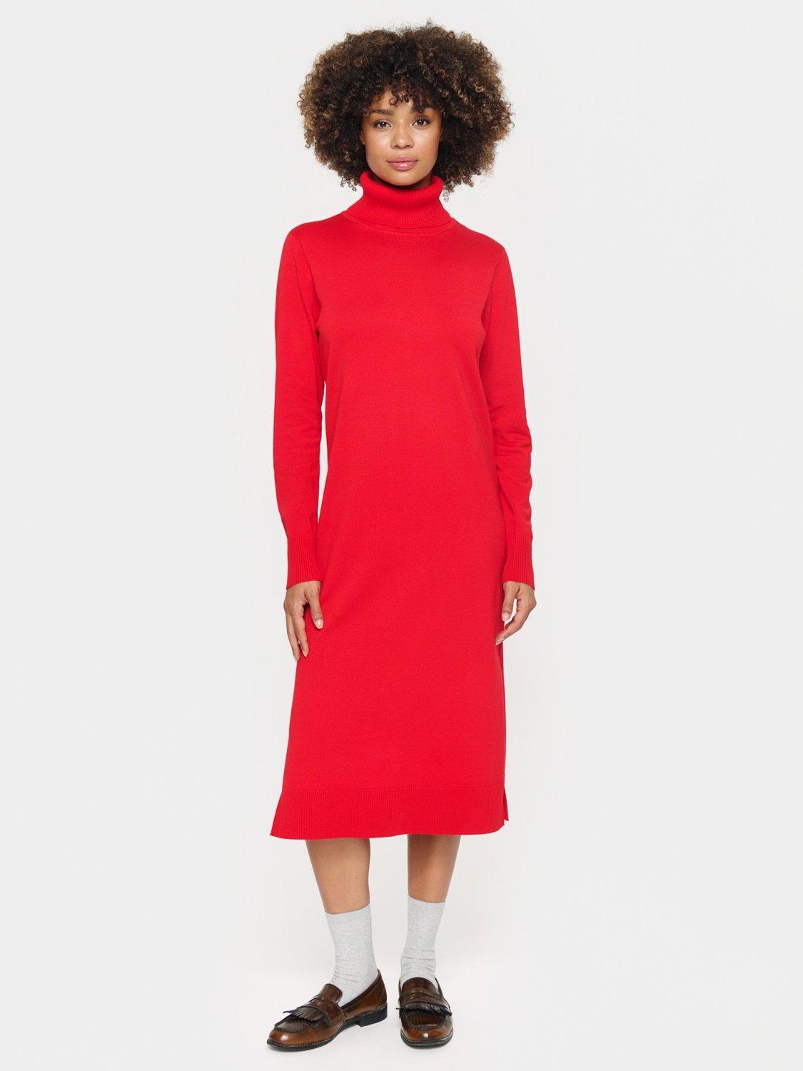 Crew Neck All Saints Slip Dress With Jumper Saint Tropez Mila Roll