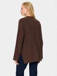 Saint Tropez Hedi Jumper, Chocolate Brown