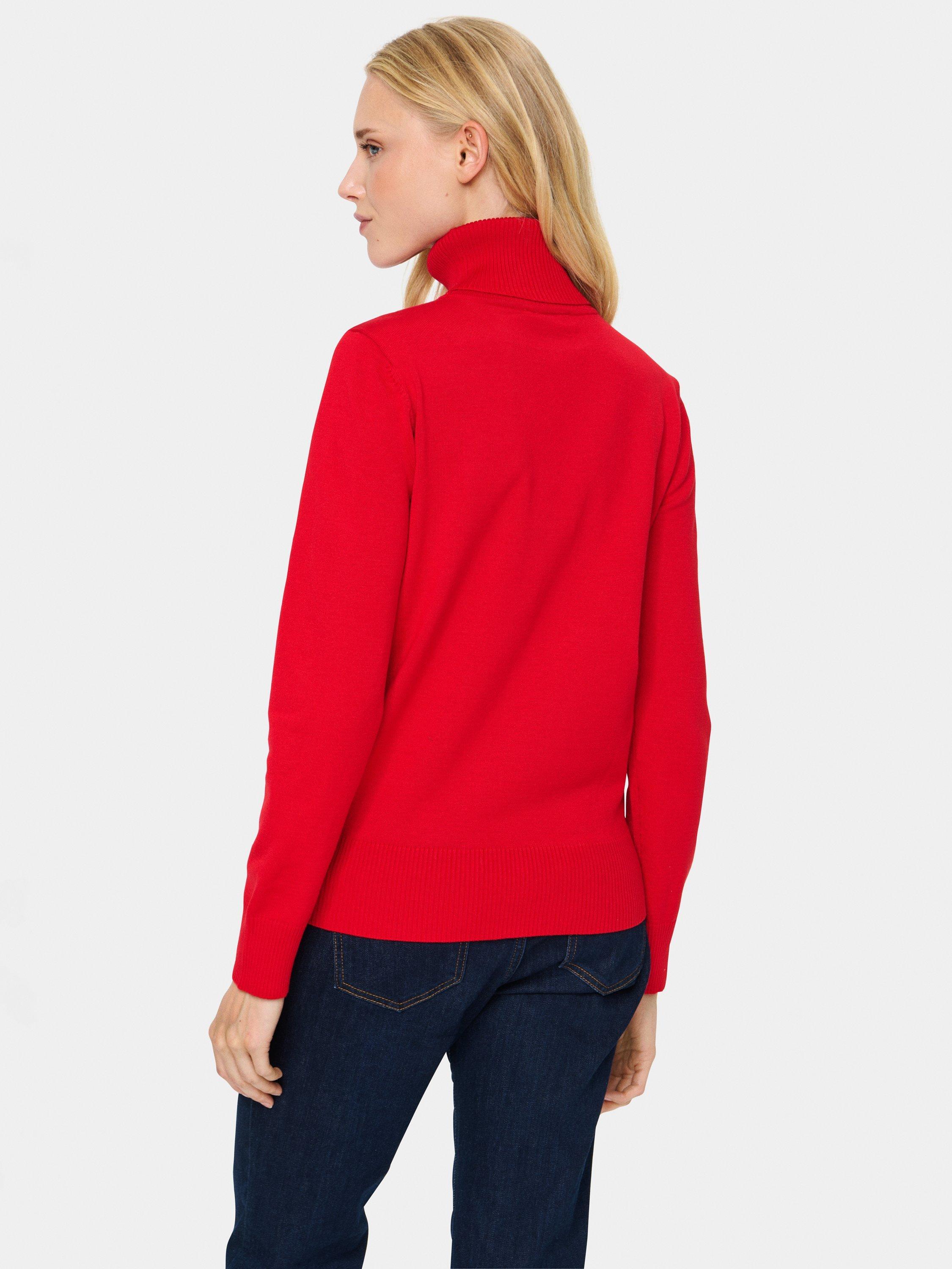 Product image 2 of 5, which shows Saint Tropez Mila Jumper, Racing Red, XS