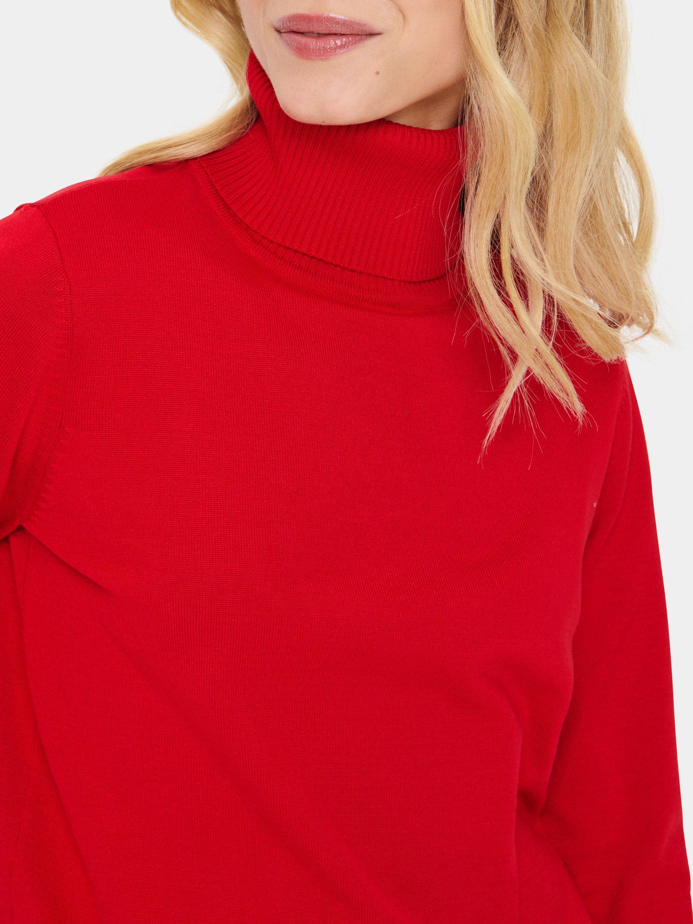 Product image 4 of 5, which shows Saint Tropez Mila Jumper, Racing Red, XS