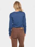 Saint Tropez Mila Long Sleeve Jumper, Titan Blue