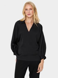 Saint Tropez Handiani Blouse, Black, Black