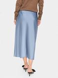 Saint Tropez Hafia Satin Midi Skirt