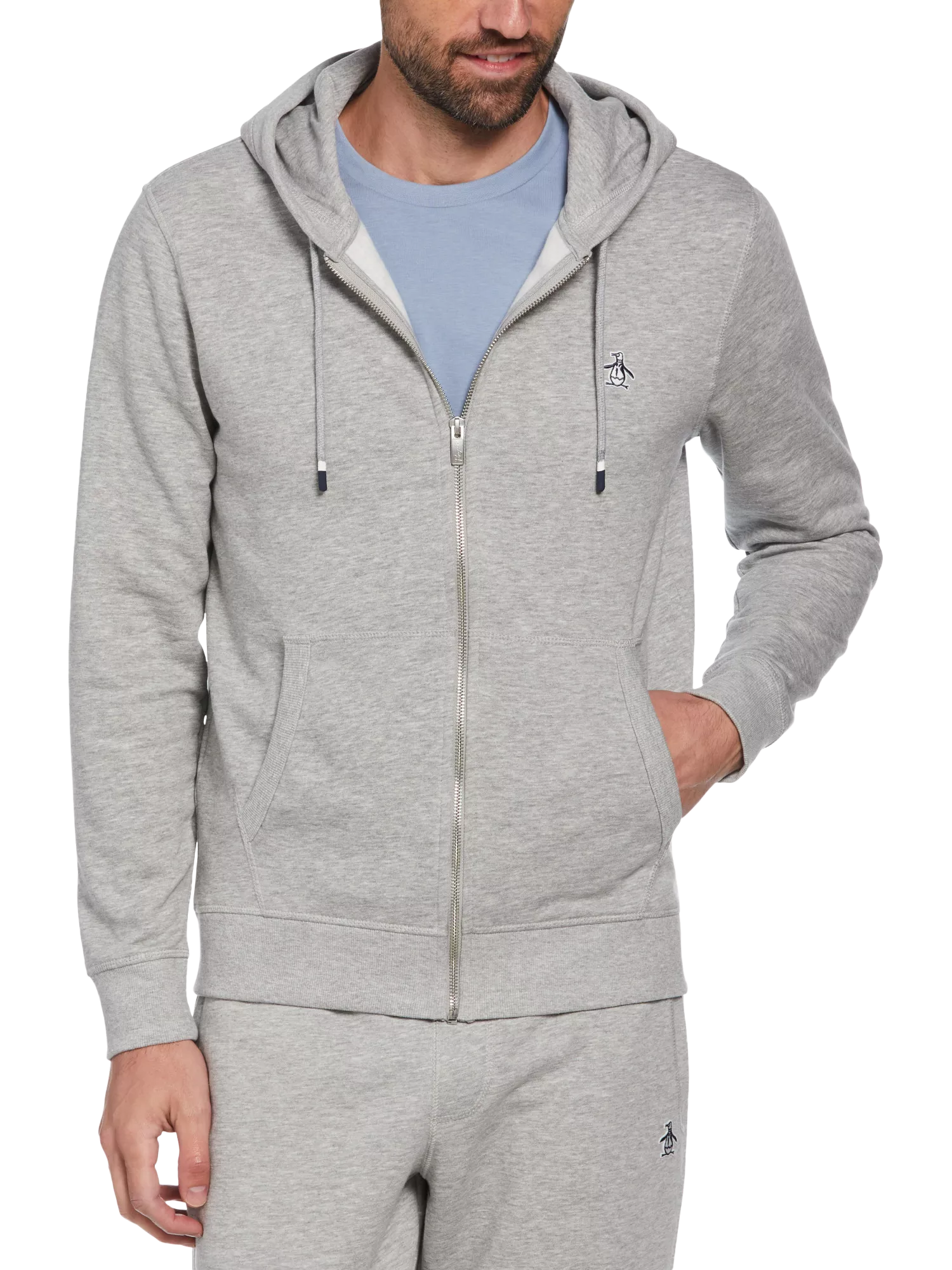 Penguin zip up hoodie online