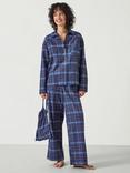 HUSH Luella Check Pyjama Set, Navy/Multi