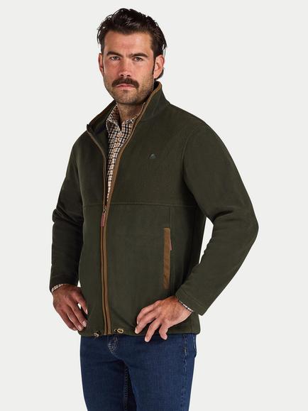 Raging Bull Fleece Zip Jacket, Forest