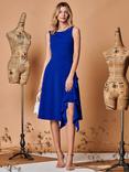 Jolie Moi Fit & Flare Midi Dress, Royal Blue