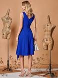 Jolie Moi Fit & Flare Midi Dress, Royal Blue