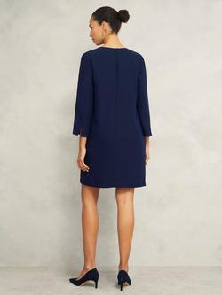 Hobbs Helena Shift Dress, Midnight - view 2, Midnight