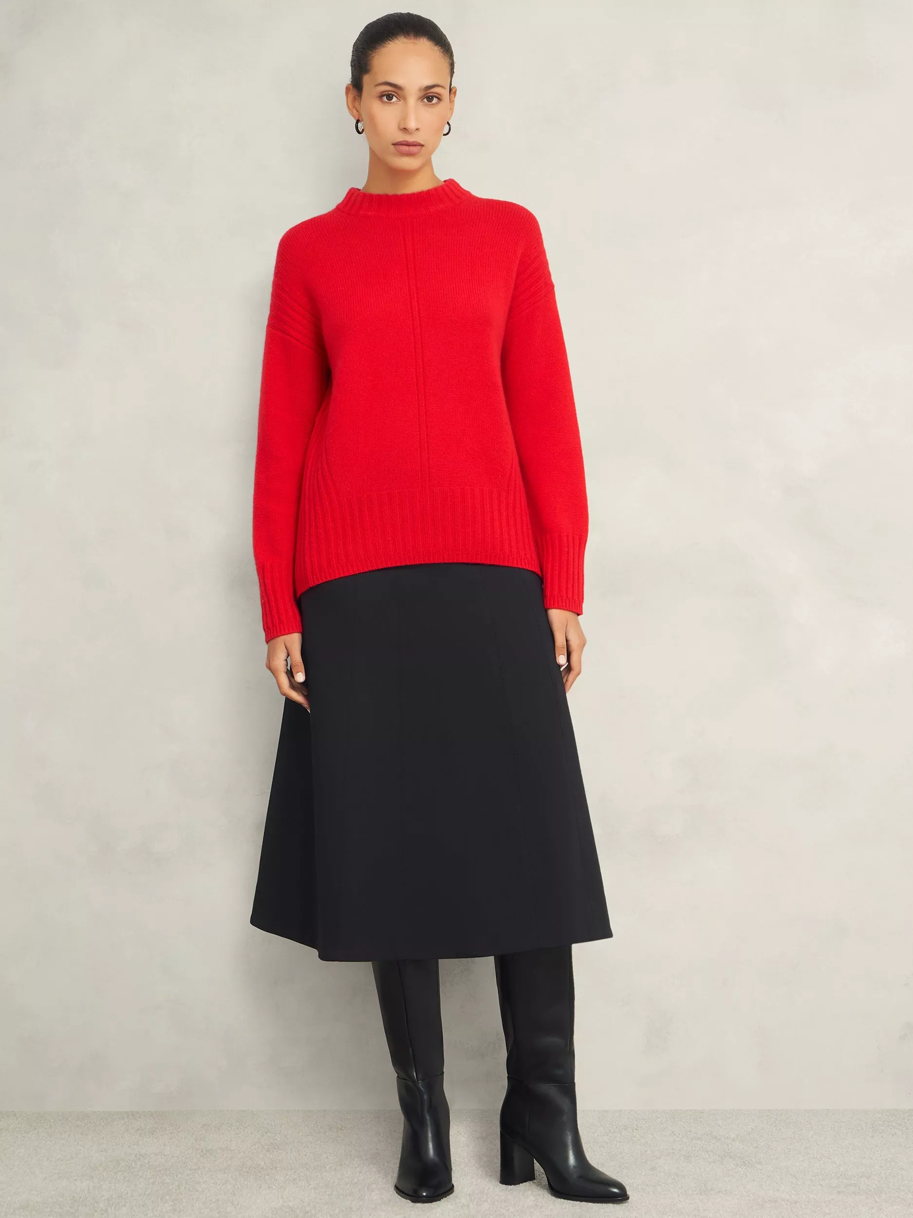 Women s Knee Length Plain Skirts John Lewis Partners