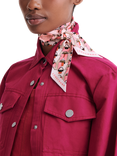 Longchamp Silk Le Pliage Headband, Ballerina