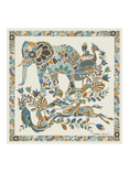 Longchamp Forêt Silk Square Scarf, Paper