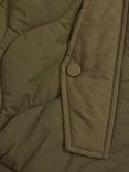 Reiss Quinn Quilted Bomber Jacket, Khaki