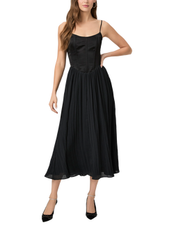 PAIGE Elke Sleeveless Midi Dress, Black - view 2, Black