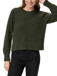 PAIGE Monserrat Cashmere Blend Jumper, Olive Night