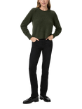 PAIGE Monserrat Cashmere Blend Jumper, Olive Night