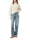 PAIGE Roselia Wool Rich Jumper, Ivory