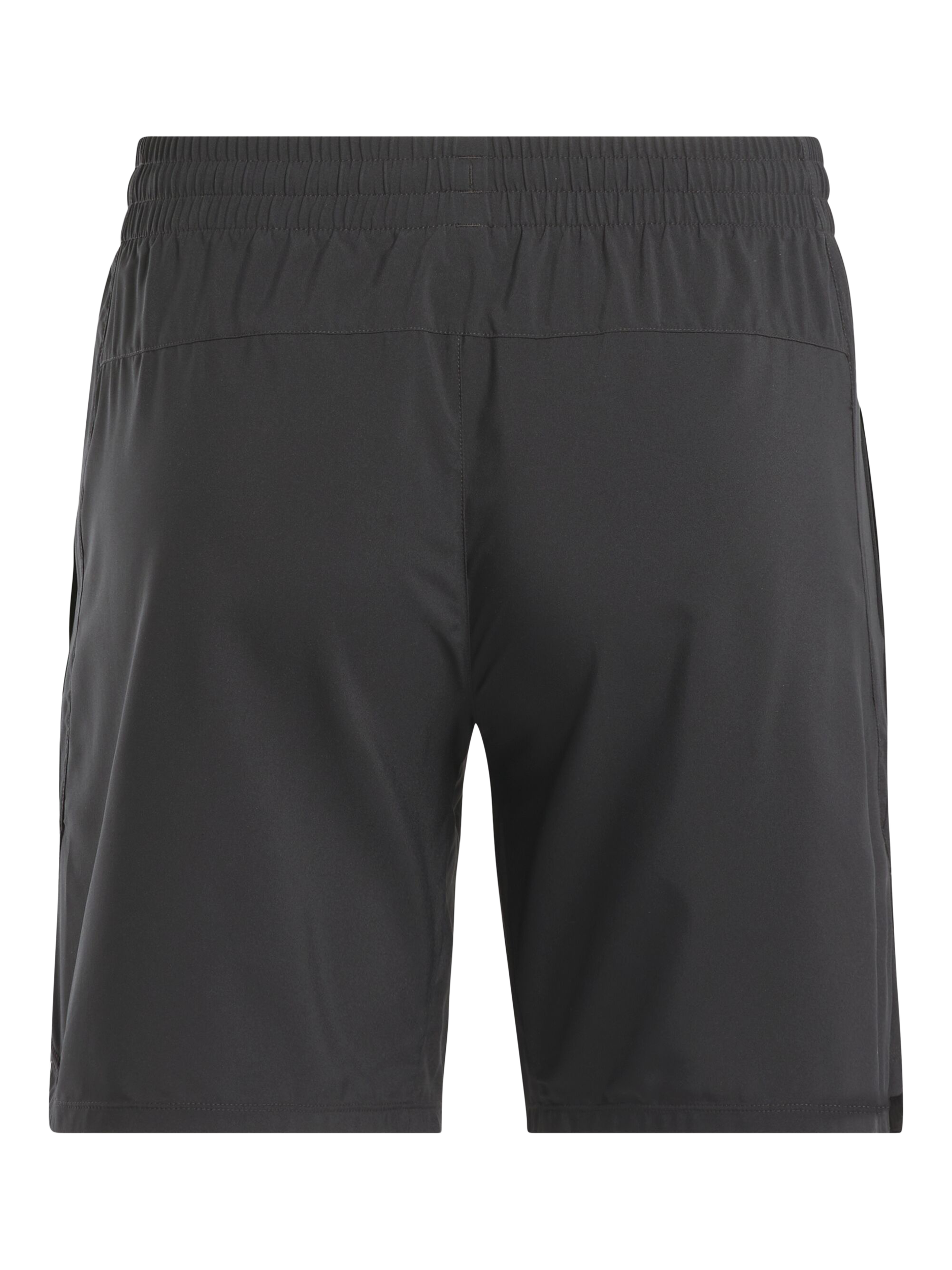 Product image 2 of 7, which shows Reebok Men's Lightweight Woven Running Shorts, Black, S