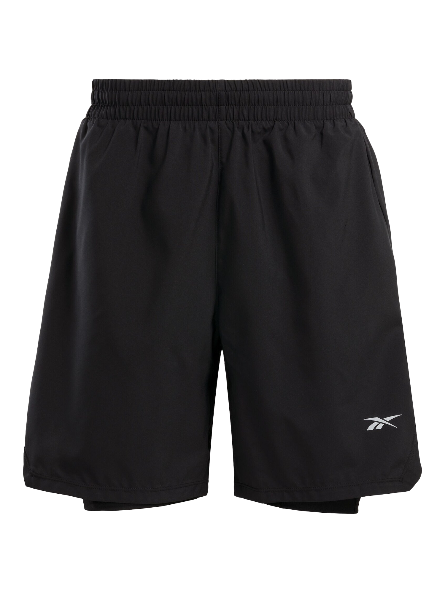 Reebok Men s Built in Support Running Shorts Black