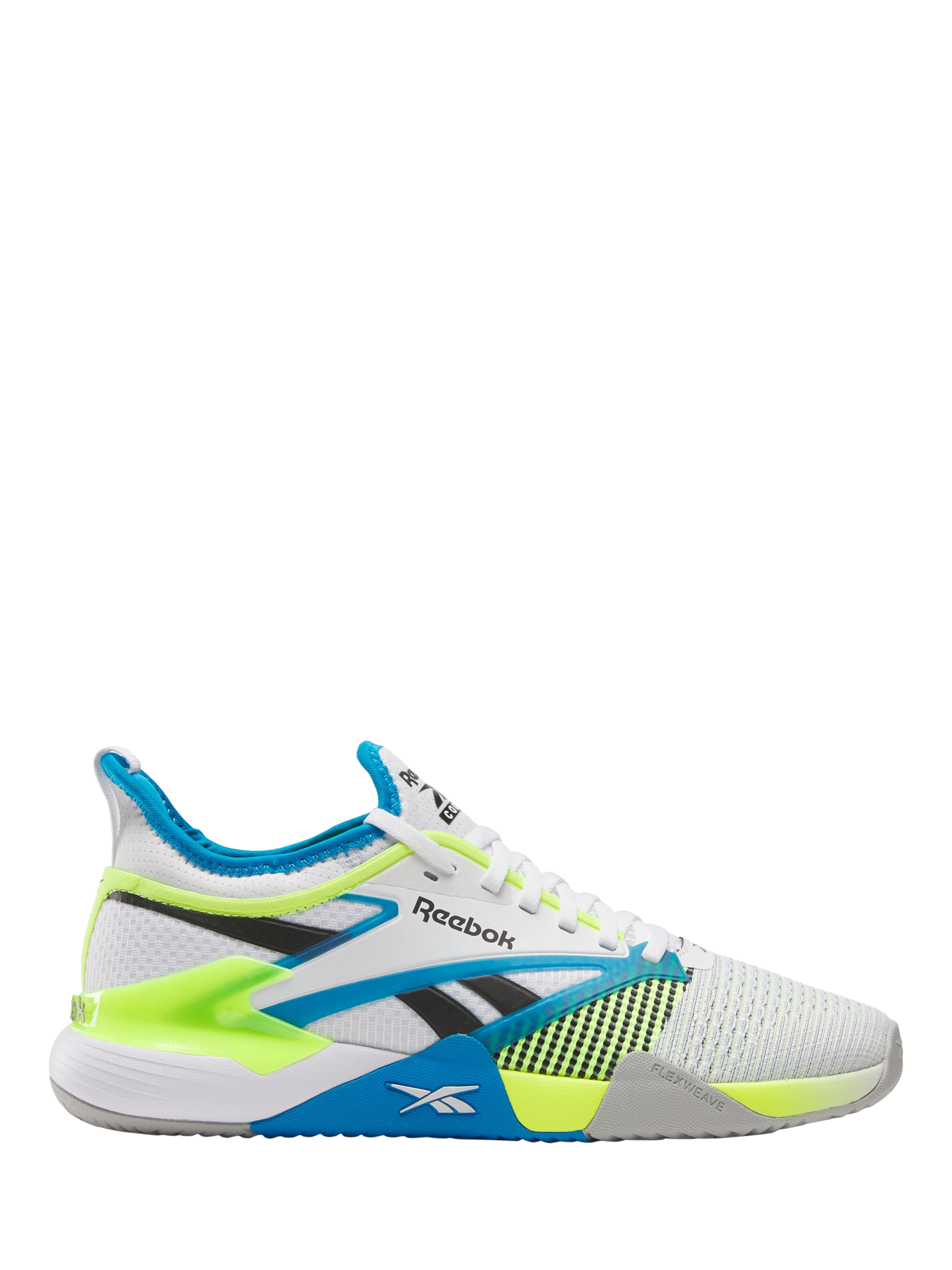 Reebok Men s Nano Court Trainers White Lime Aqua