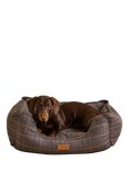 Joules Henson Check Box Dog Bed, Multi