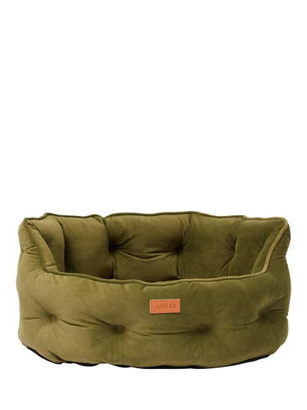 Joules Chesterfield Dog Bed, Multi - view 2, Multi