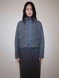 Mango Sape Curled Jacket, Grey