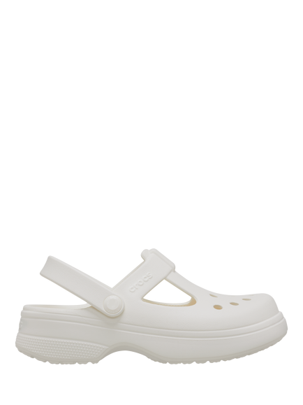 Crocs Kids' Mary Jane Clogs, White, White