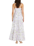 Aqua Blue Valerie Maxi Dress, Wisteria