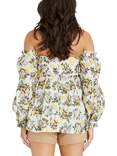 Aqua Blu Kristen Top, Clementine