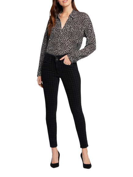 NYDJ Ami Skinny Jeans, Houndstooth, Houndstooth