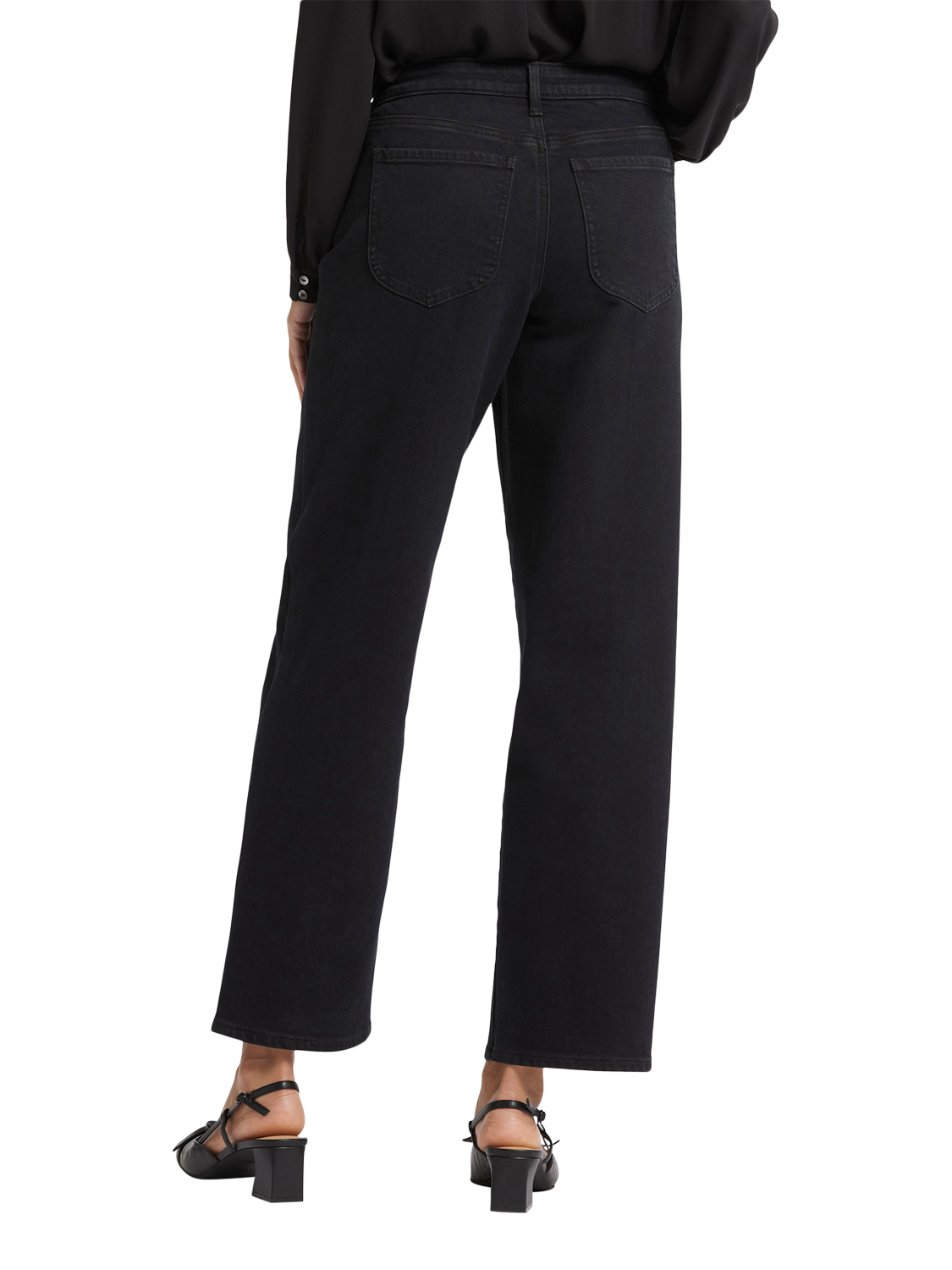 Product image 2 of 6, which shows NYDJ Jemma High Rise Barrel Jeans, Night Tides, 4