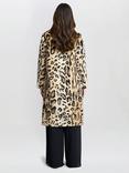 Gina Bacconi Madison Faux Fur Leopard Coat, Multi