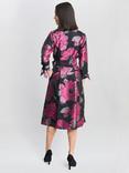 Gina Bacconi Lauren Jacquard Shirt Dress
