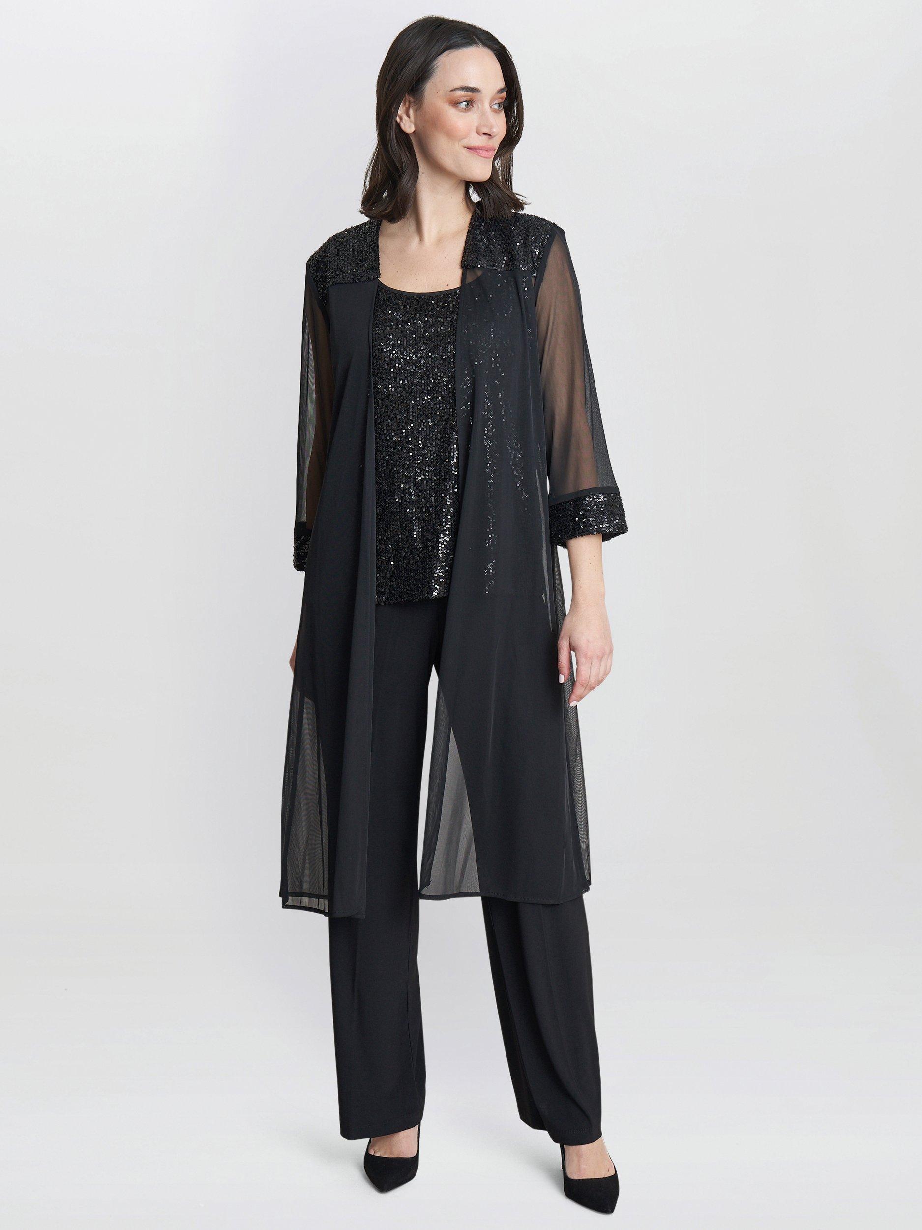 Product image 3 of 5, which shows Gina Bacconi Jessica Three Piece Set, Black, 12