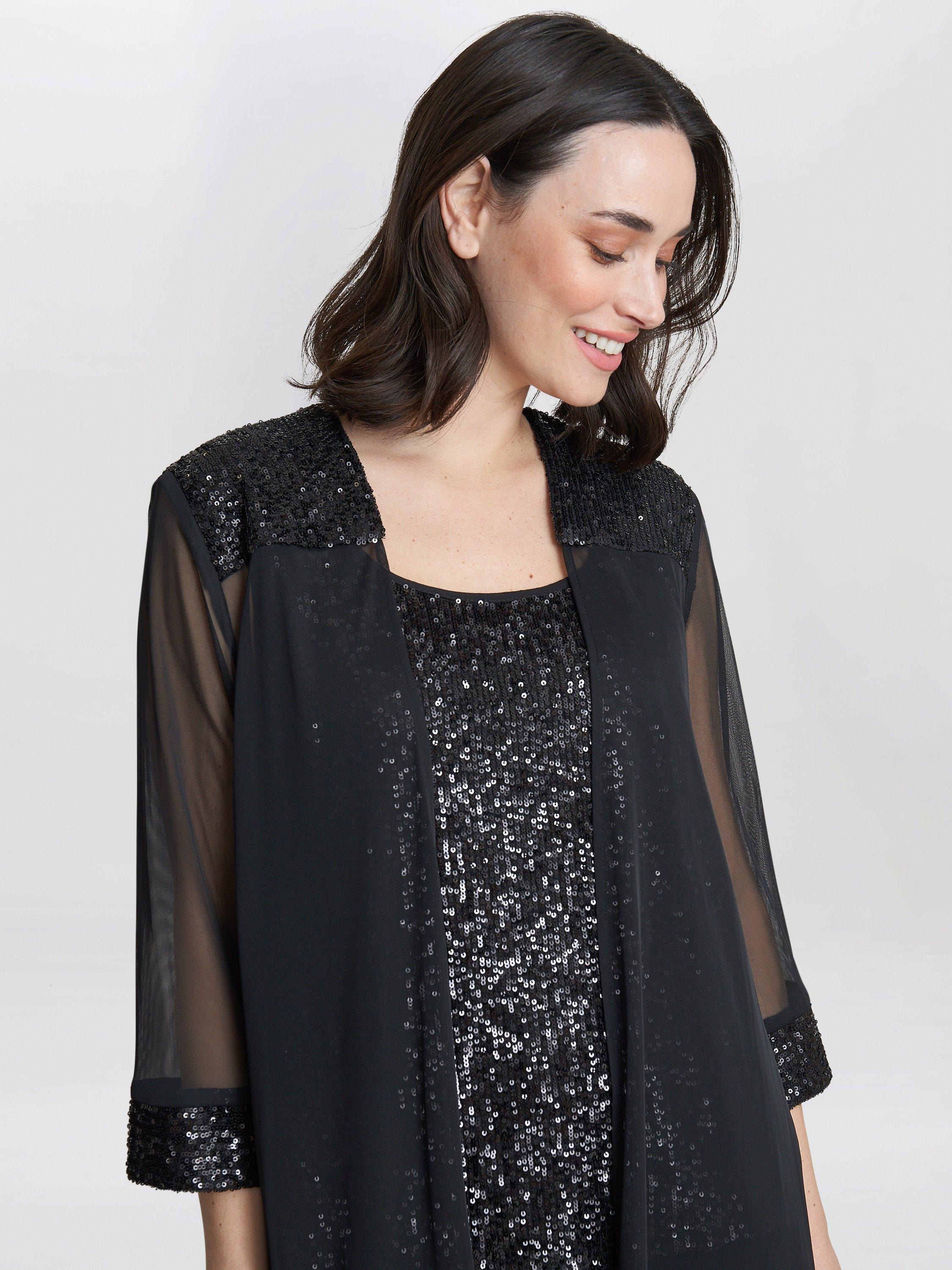 Product image 4 of 5, which shows Gina Bacconi Jessica Three Piece Set, Black, 12